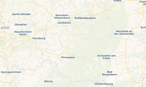 Regenradar Vorschaubild - Aktuelle Niederschläge in Waldfischbach-Burgalben und Umgebung