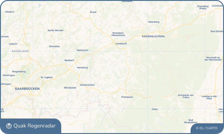 Quak Regenradar-Widget Wallhalben