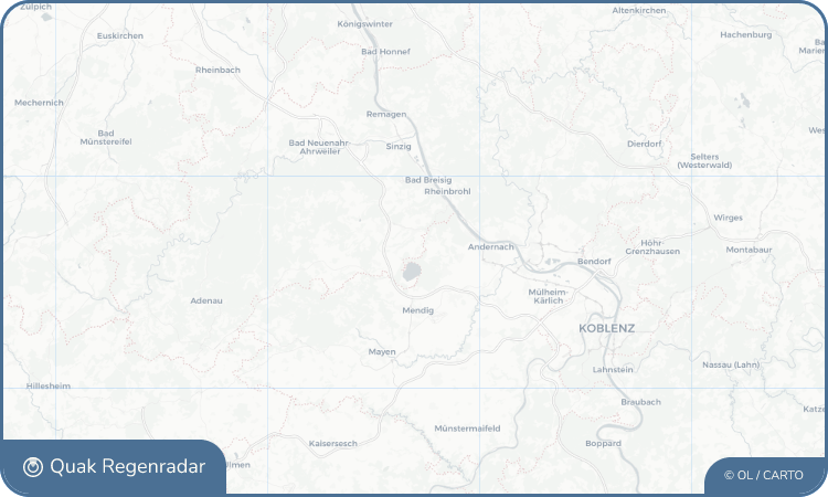 Regenradar-Widget für Wassenach