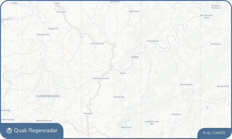 Regenradar-Widget für Wasserliesch