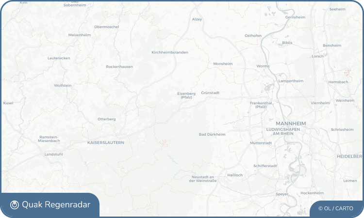 Regenradar-Widget für Wattenheim
