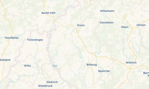 Regenradar Vorschaubild - Aktuelle Niederschläge in Waxweiler und Umgebung