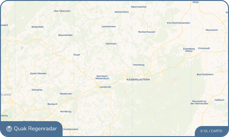 Quak Regenradar-Widget Weilerbach