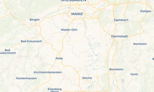 Regenradar Vorschaubild - Aktuelle Niederschläge in Weinolsheim und Umgebung