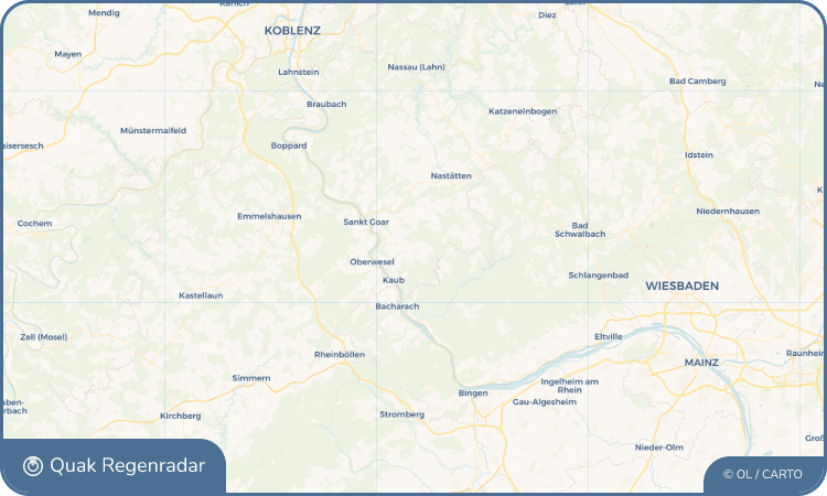 Quak Regenradar-Widget Weisel