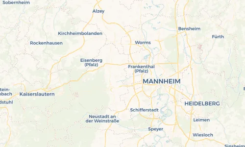 Regenradar Vorschaubild - Aktuelle Niederschläge in Weisenheim am Sand und Umgebung