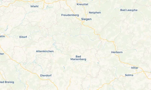 Regenradar Vorschaubild - Aktuelle Niederschläge in Weitefeld und Umgebung