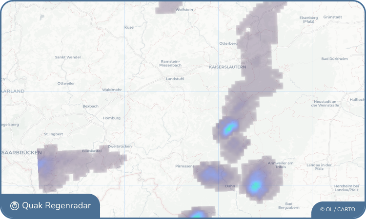 Regenradar-Widget für Weselberg
