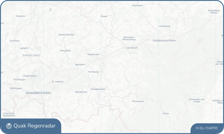 Regenradar-Widget für Wiesbach