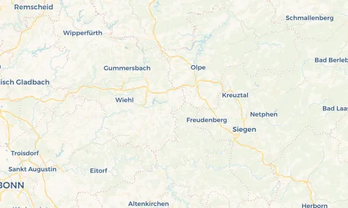 Regenradar Vorschaubild - Aktuelle Niederschläge in Wildbergerhütte und Umgebung