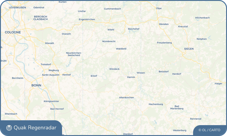 Quak Regenradar-Widget Windeck