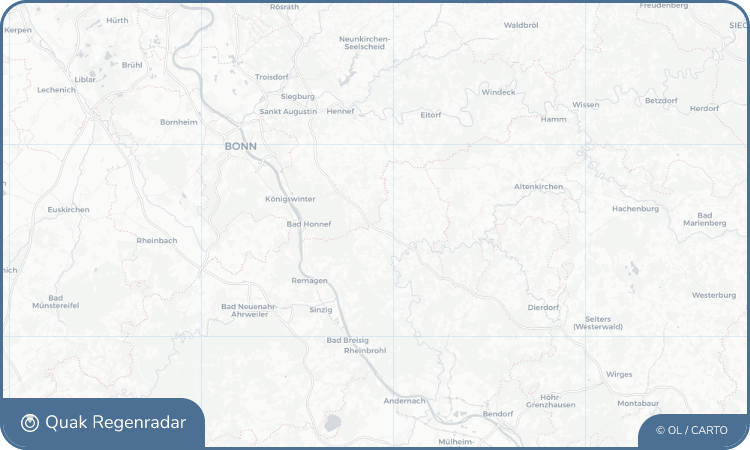 Regenradar-Widget für Windhagen