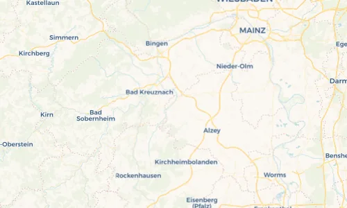 Regenradar Vorschaubild - Aktuelle Niederschläge in Wöllstein und Umgebung