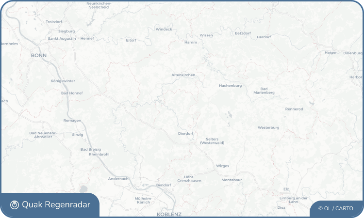 Regenradar-Widget für Woldert