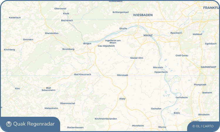 Quak Regenradar-Widget Wolfsheim