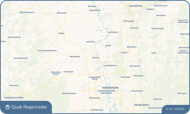 Quak Regenradar-Widget Worms