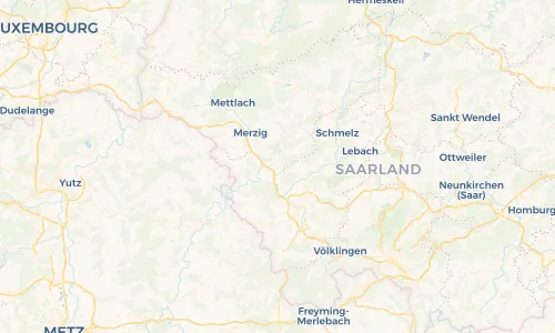 Regenradar Vorschaubild - Aktuelle Niederschläge in Beckingen und Umgebung