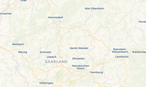 Regenradar Vorschaubild - Aktuelle Niederschläge in Bliesen und Umgebung