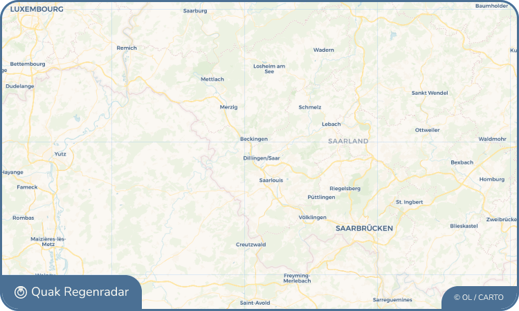Quak Regenradar-Widget Dillingen/Saar