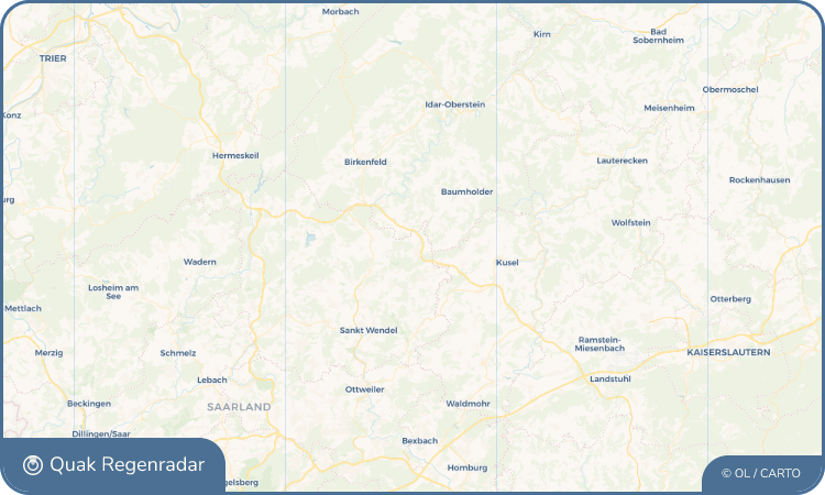Regenradar-Widget für Freisen