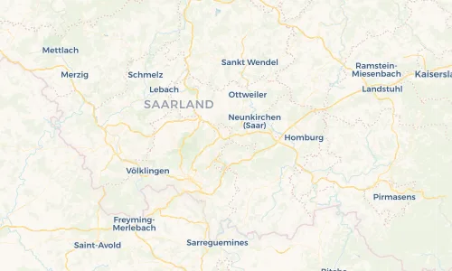 Regenradar Vorschaubild - Aktuelle Niederschläge in Friedrichsthal und Umgebung