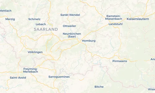 Regenradar Vorschaubild - Aktuelle Niederschläge in Kirkel und Umgebung