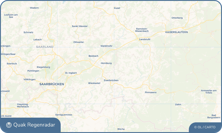 Quak Regenradar-Widget Kirrberg