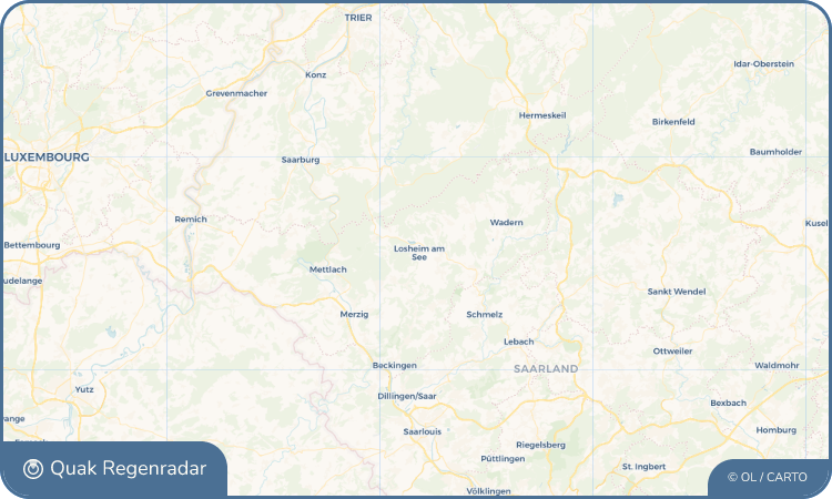 Regenradar-Widget für Losheim am See