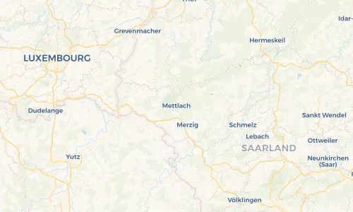 Regenradar Vorschaubild - Aktuelle Niederschläge in Mettlach und Umgebung