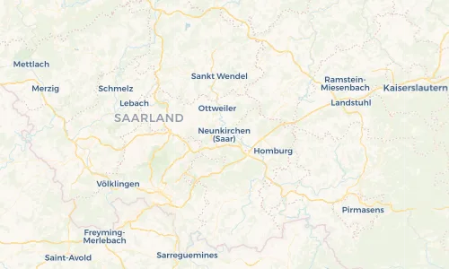 Regenradar Vorschaubild - Aktuelle Niederschläge in Neunkirchen (Saar) und Umgebung