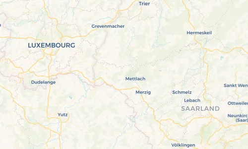 Regenradar Vorschaubild - Aktuelle Niederschläge in Orscholz und Umgebung