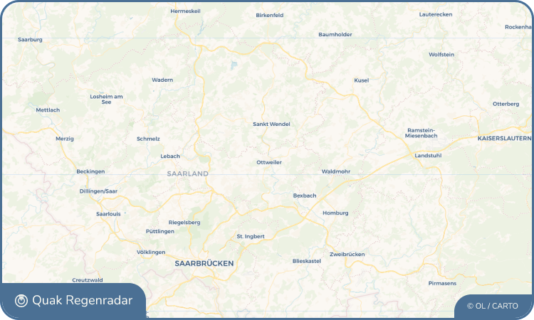Quak Regenradar-Widget Ottweiler