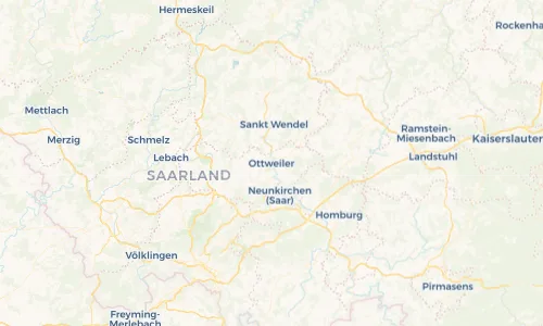 Regenradar Vorschaubild - Aktuelle Niederschläge in Ottweiler und Umgebung