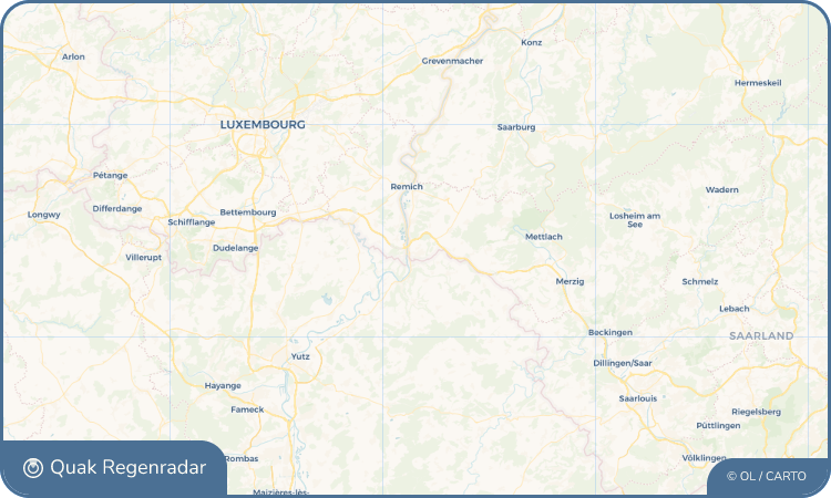 Regenradar-Widget für Perl