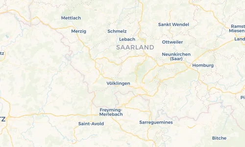 Regenradar Vorschaubild - Aktuelle Niederschläge in Püttlingen und Umgebung