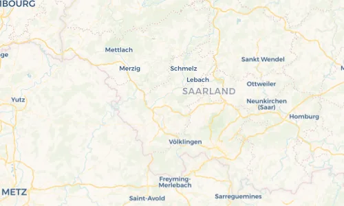 Regenradar Vorschaubild - Aktuelle Niederschläge in Saarwellingen und Umgebung