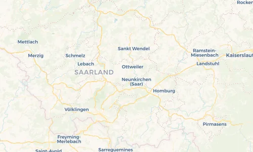 Regenradar Vorschaubild - Aktuelle Niederschläge in Schiffweiler und Umgebung