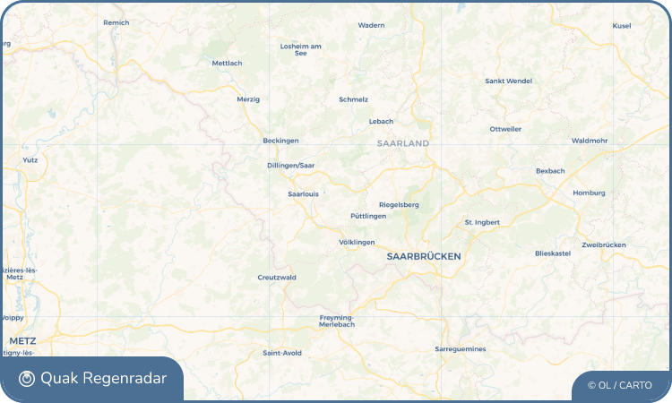 Regenradar-Widget für Schwalbach (Saar)
