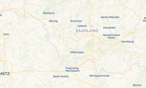 Regenradar Vorschaubild - Aktuelle Niederschläge in Schwalbach (Saar) und Umgebung