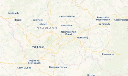 Regenradar Vorschaubild - Aktuelle Niederschläge in Spiesen-Elversberg und Umgebung