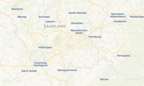 Regenradar Vorschaubild - Aktuelle Niederschläge in St. Ingbert und Umgebung