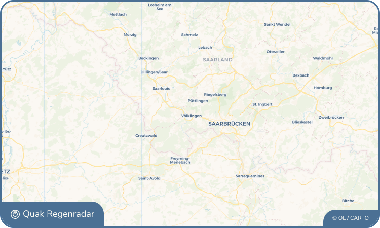 Quak Regenradar-Widget Völklingen