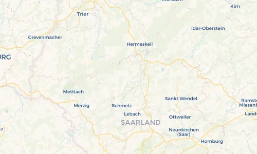 Regenradar Vorschaubild - Aktuelle Niederschläge in Wadern und Umgebung