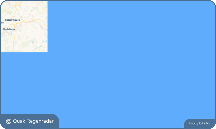 Regenradar-Widget für Wallerfangen