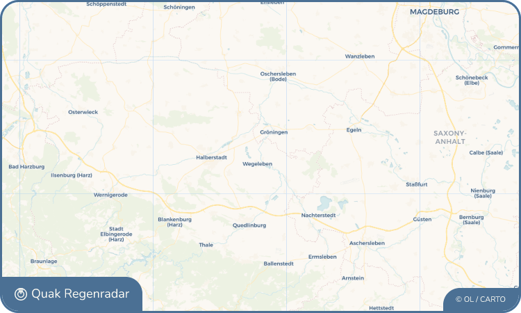 Quak Regenradar-Widget Adersleben