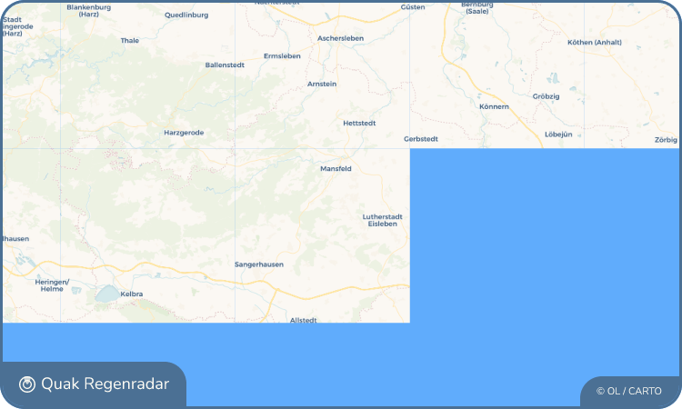 Quak Regenradar-Widget Ahlsdorf