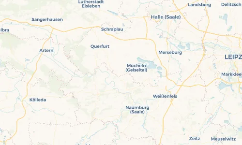 Regenradar Vorschaubild - Aktuelle Niederschläge in Albersroda und Umgebung