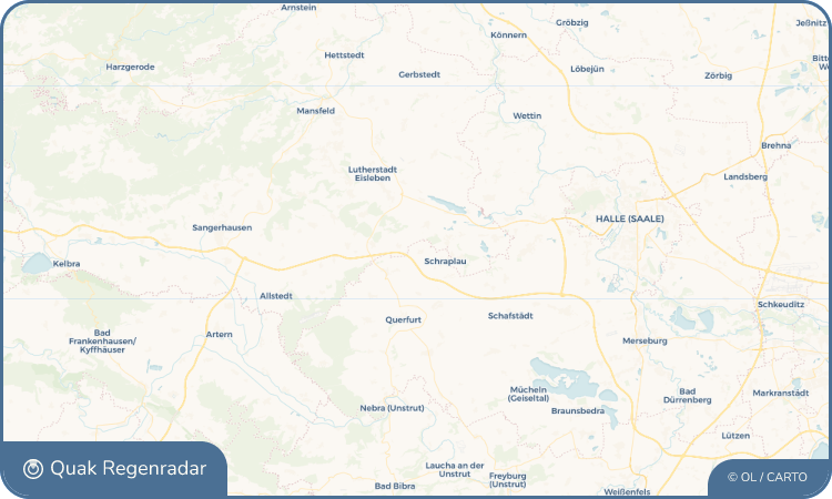 Quak Regenradar-Widget Alberstedt