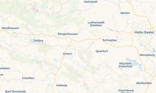 Regenradar Vorschaubild - Aktuelle Niederschläge in Allstedt und Umgebung