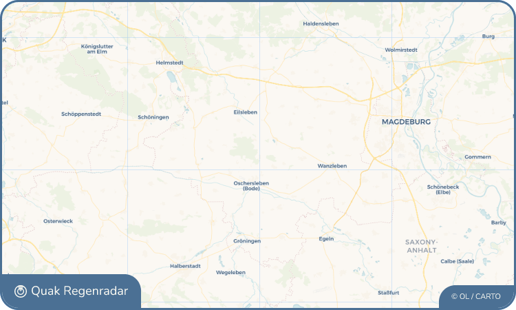 Quak Regenradar-Widget Altbrandsleben